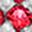 Sterling Silver Red