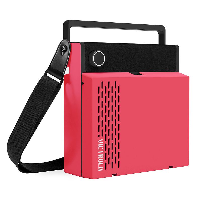 Victrola Revolution GO Portable Record Player, Pink
