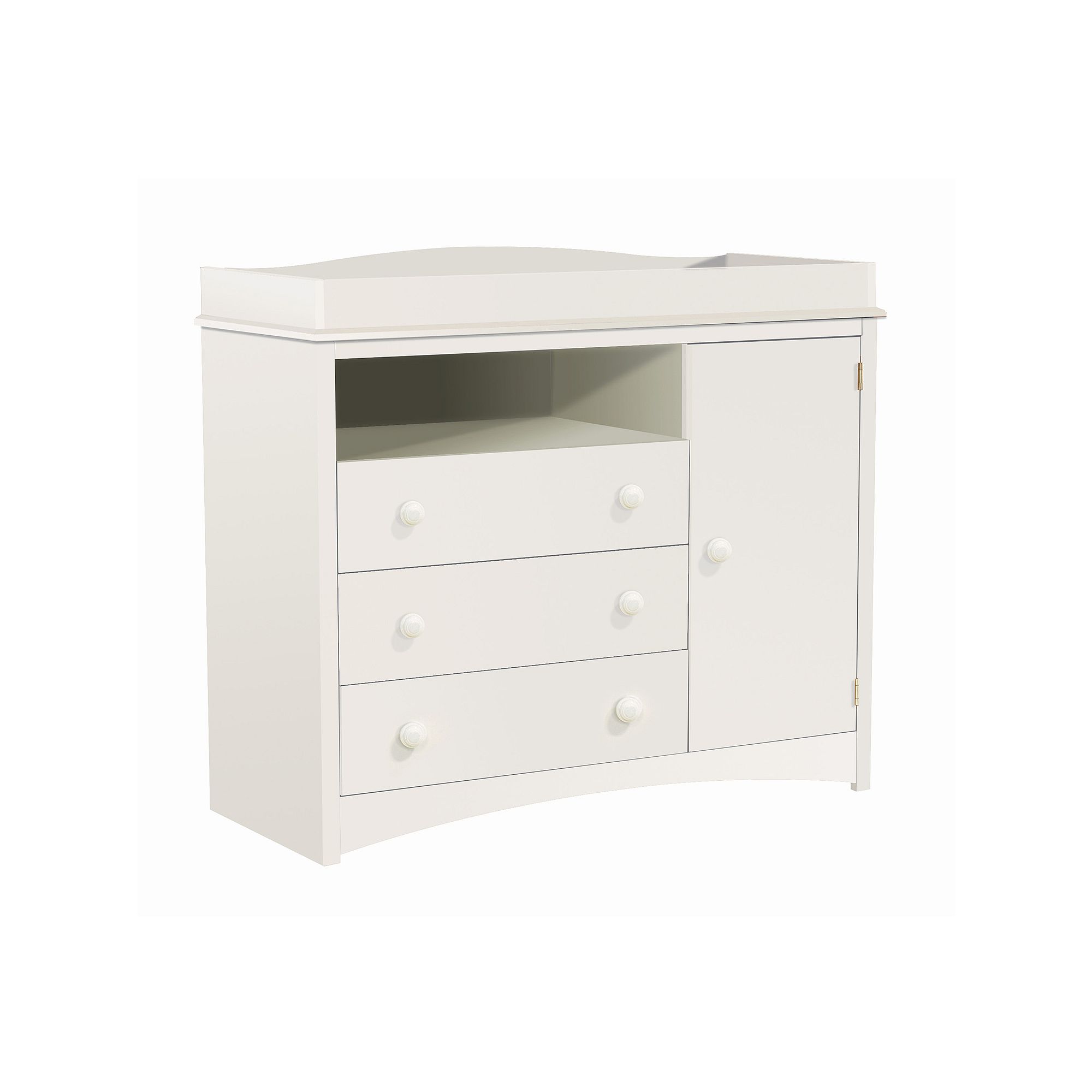 South Shore Pick-A-Boo Changing Table, Wdn Knot