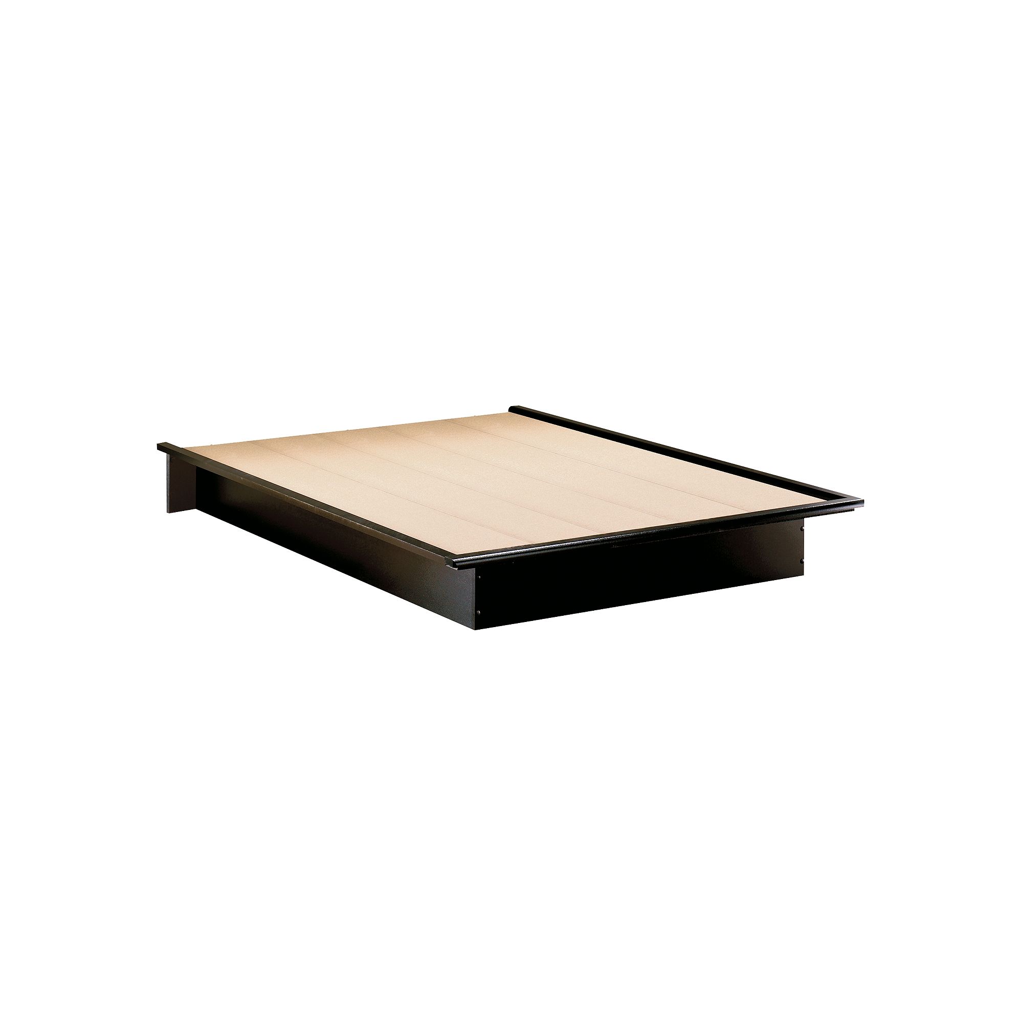 South Shore Cosmos Full Platform Bed, Black
