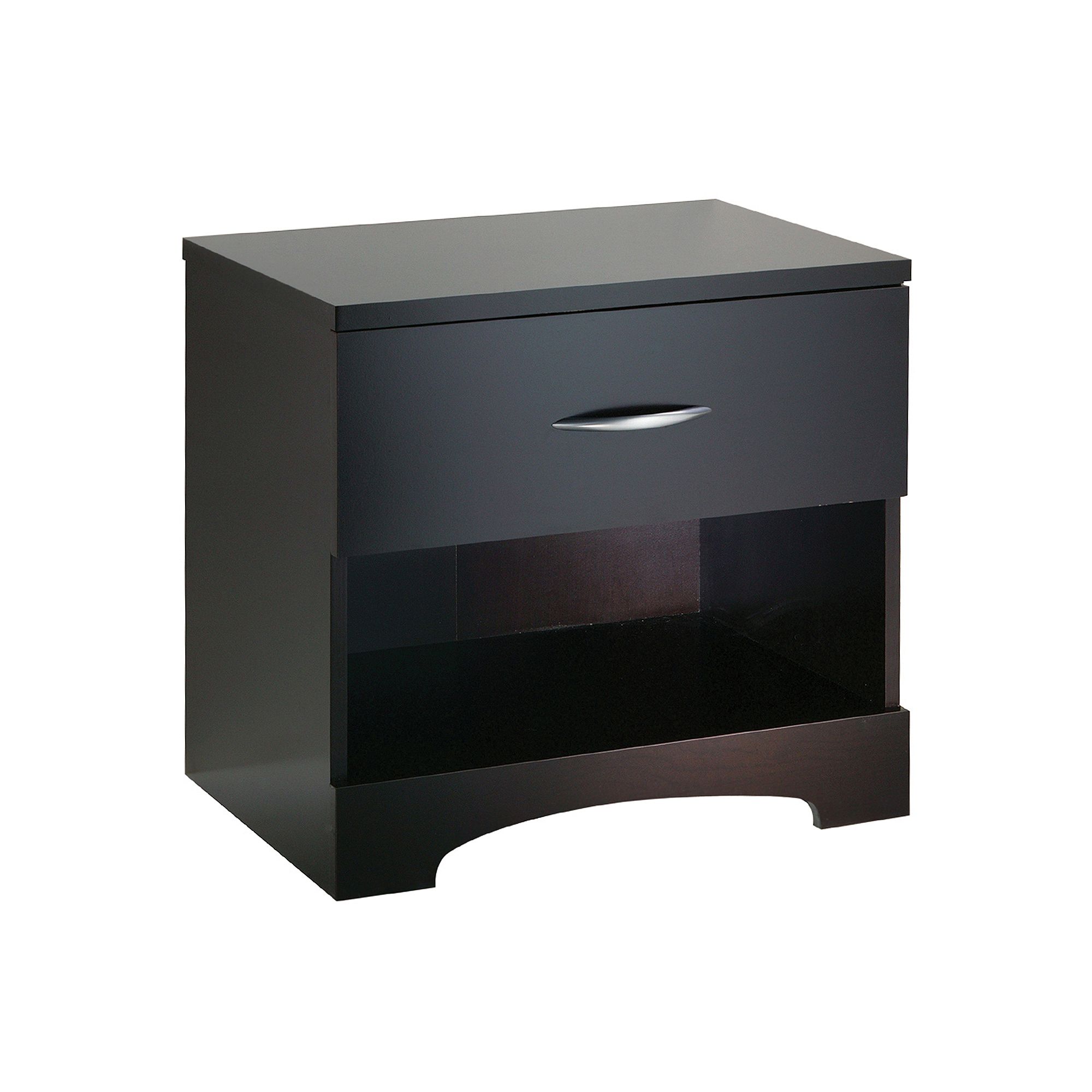South Shore Step One Nightstand, Brown