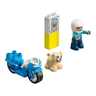 LEGO DUPLO Rescue Police Motorcycle 10967 Building Kit