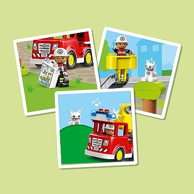 LEGO DUPLO Rescue Fire Truck 21-Piece Building Set - 10969