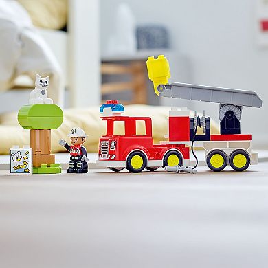 LEGO DUPLO Rescue Fire Truck 21-Piece Building Set - 10969