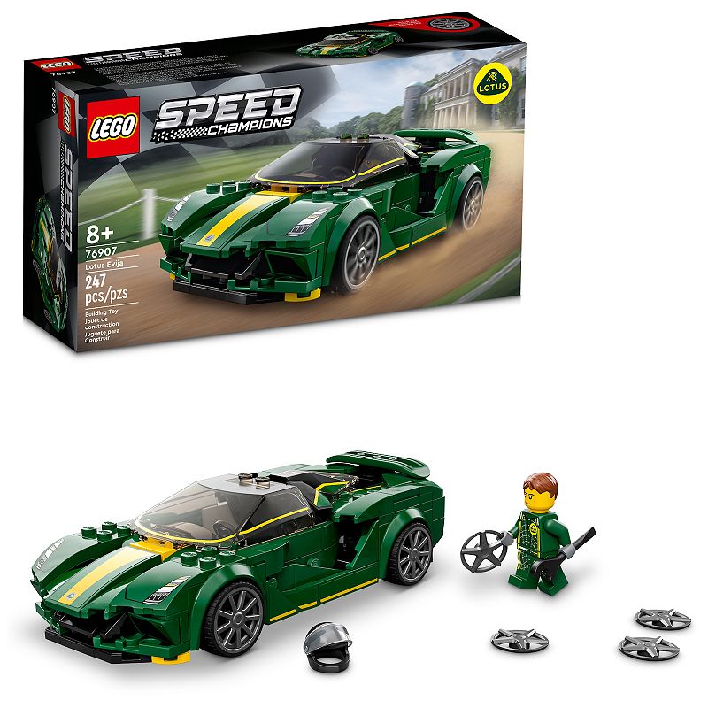 LEGO Speed Champions Lotus Evija 76907 Building Kit, Multicolor