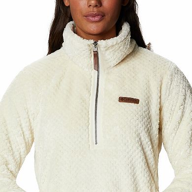Women's Columbia Fireside 1/4 Zip Sherpa Pullover Jacket