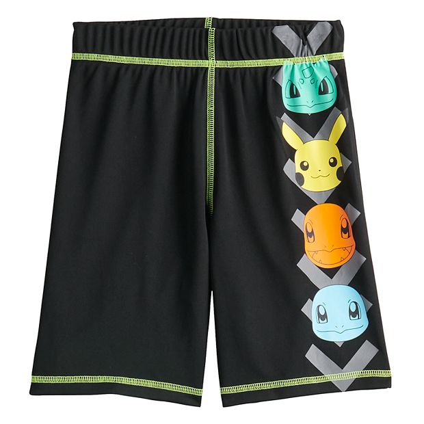 Pokemon Big Kid Boys 4 Pair Boxer Briefs