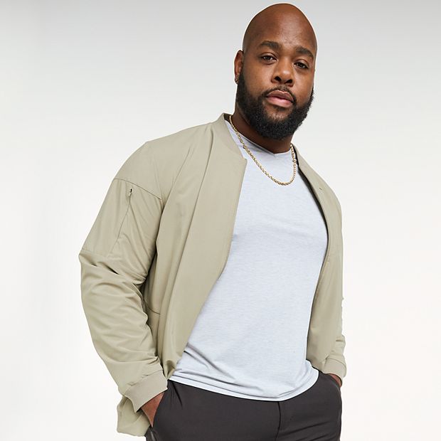 Big and tall bomber jacket best sale