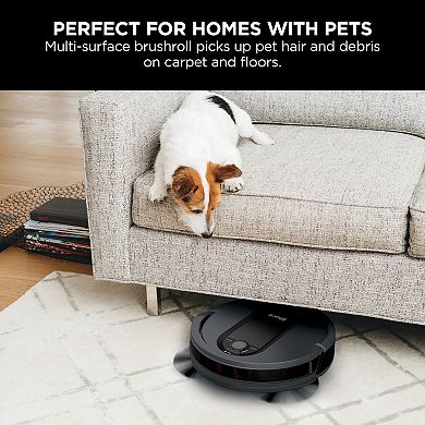 Shark® EZ Robot Vacuum with Self-Empty Base, Row-by-Row Cleaning (RV912S)