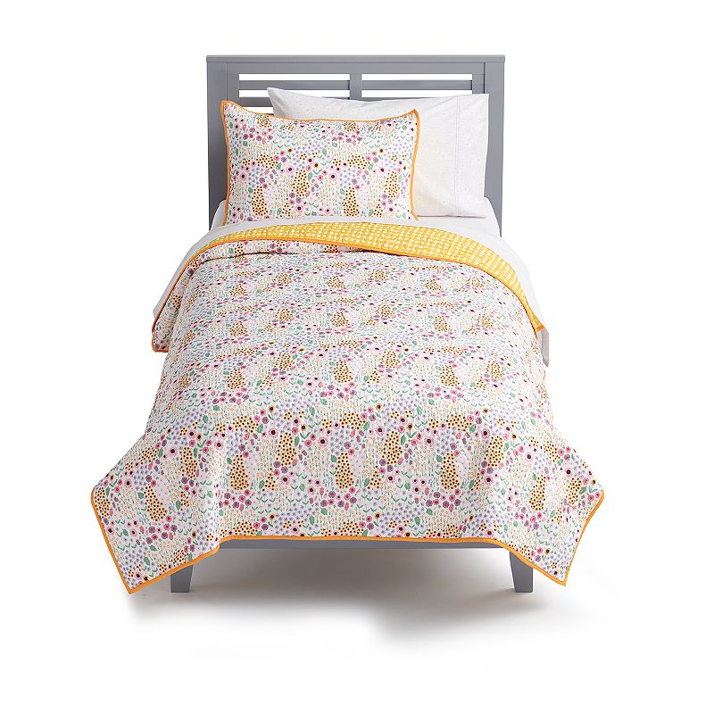 The Big One Kids Lilith Garden Quilt Set with Shams, Twin
