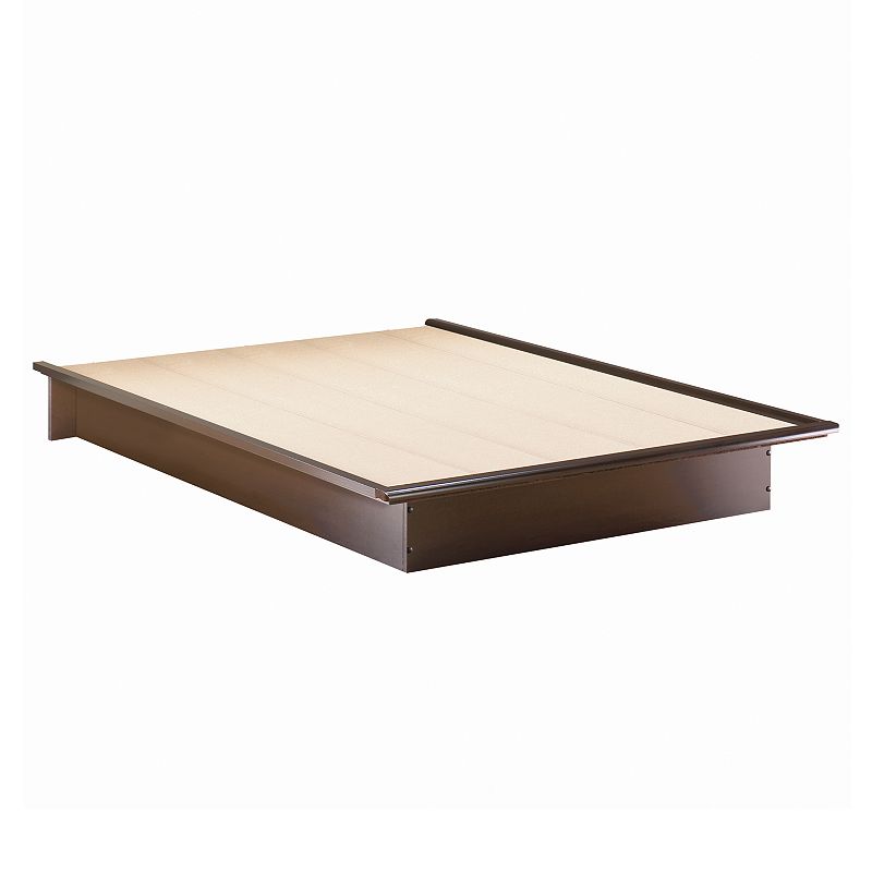 South Shore Step One Full Platform Bed, Brown