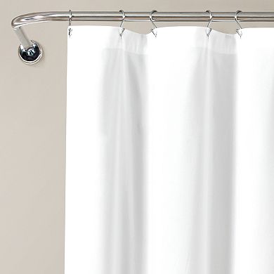 Lush Decor Allison Ruffle Shower Curtain