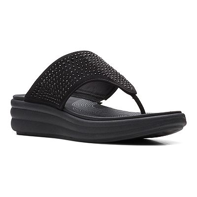 Clarks flip flops online