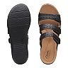 Clarks® Laurieann Cove Women's Leather Slide Sandals