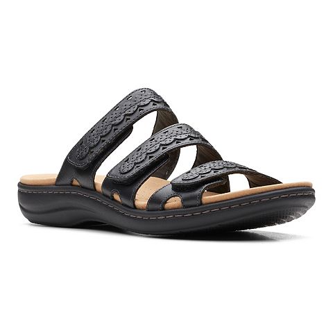 Женские сандалии Clarks Laurieann Cove Women's Leather Slide Sandals