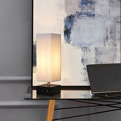 Colette Modern Charging Table Lamp