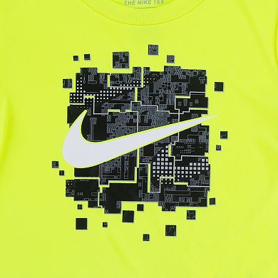 Baby & Toddler Boy Nike Neon Tech Swoosh Graphic Tee