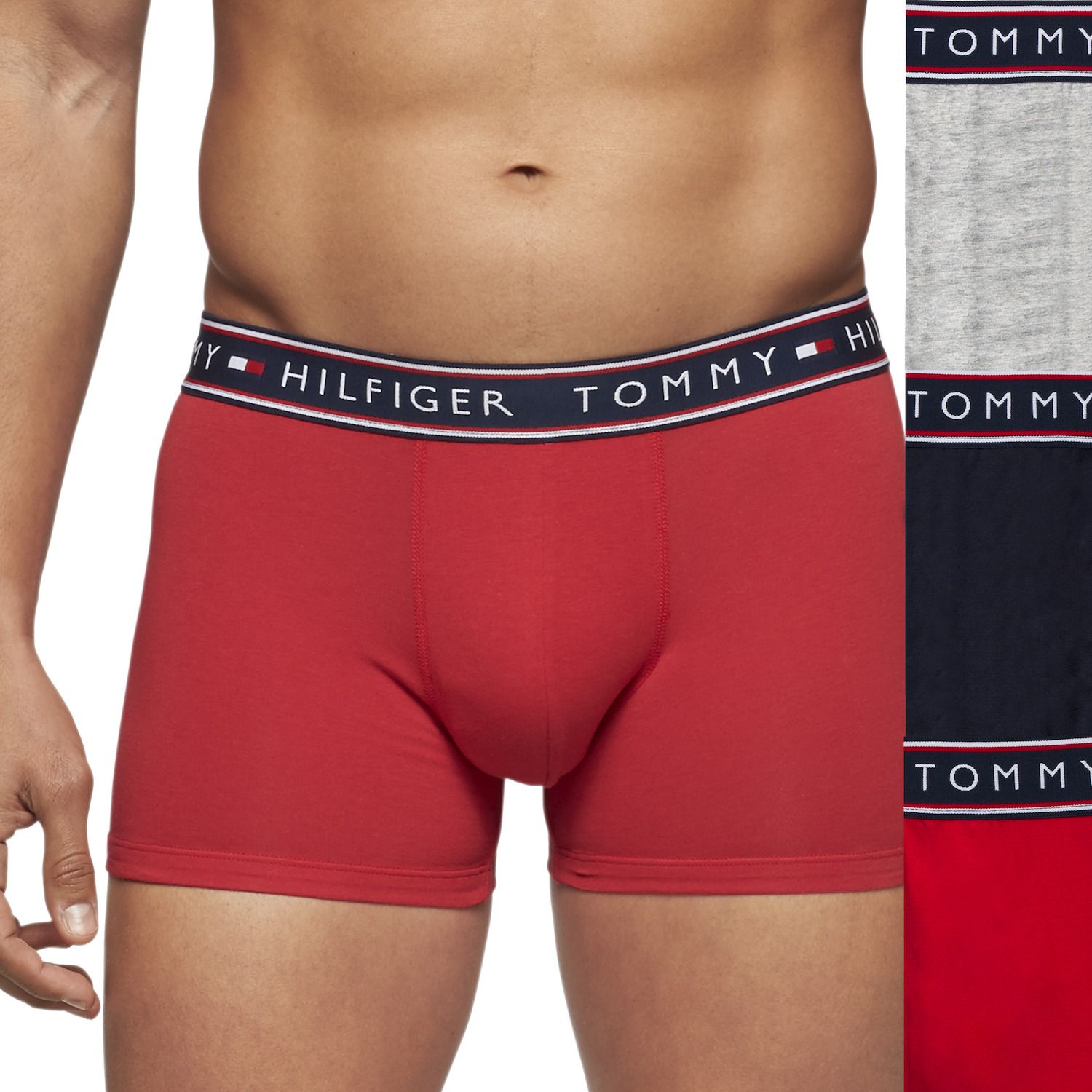 Tommy Hilfiger 3-Pack Cotton-Blend Trunks