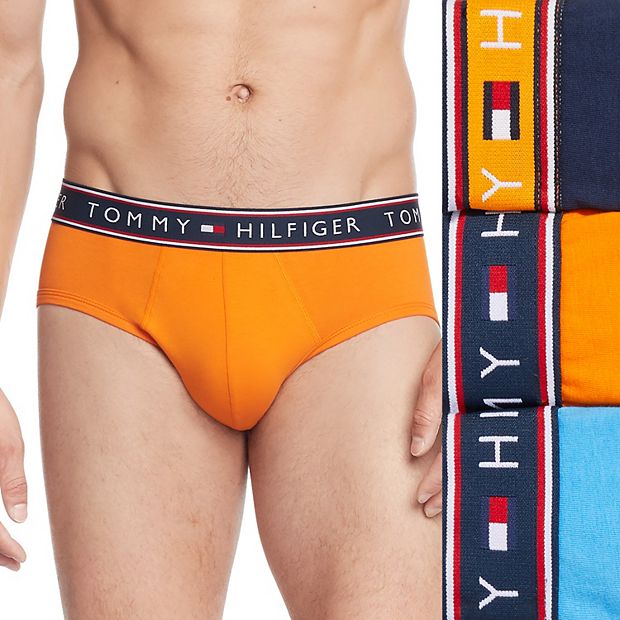 Men's Tommy Hilfiger Cotton-Stretch Moisture-Wicking 3-Packs Briefs