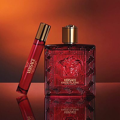 VERSACE Eros Flame 30ml 2本セット　バラ売り可能 Versace Eros Flame Eau de Parfum Travel Spray