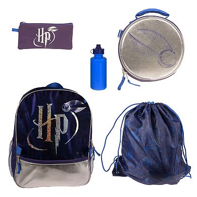 Harry Potter 5-Piece Backpack & Lunch Bag Set