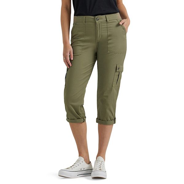 Lee Women's Flex to Go Mid Rise Capri Pants