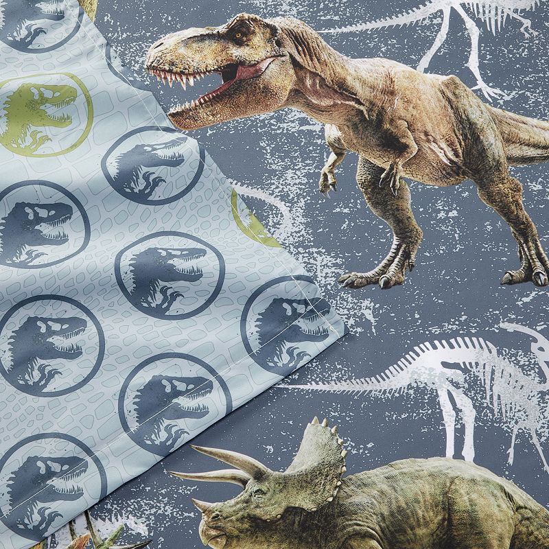 Jurassic World Sheet Set with Pillowcases, Multicolor, Twin