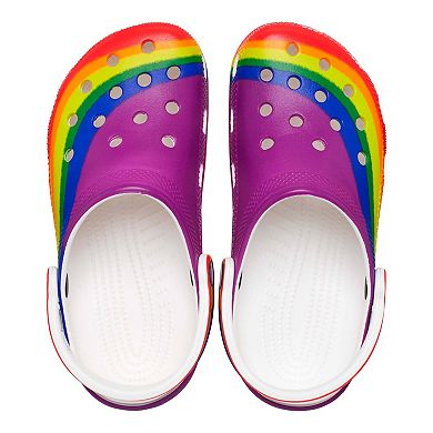 Crocs Classic Rainbow Adult Tie Dye Clogs