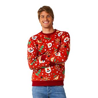 Men's OppoSuits Jolly Crew Christmas Sweater