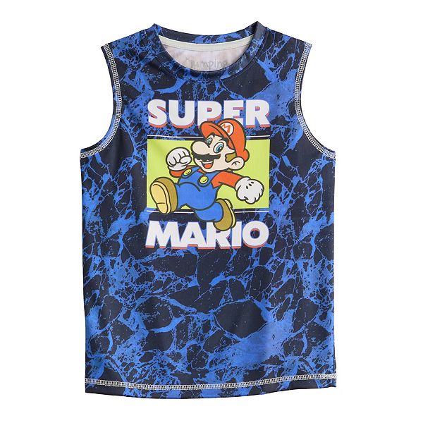 Boys 4-12 Jumping Beans® Super Mario Active Muscle Tank Top