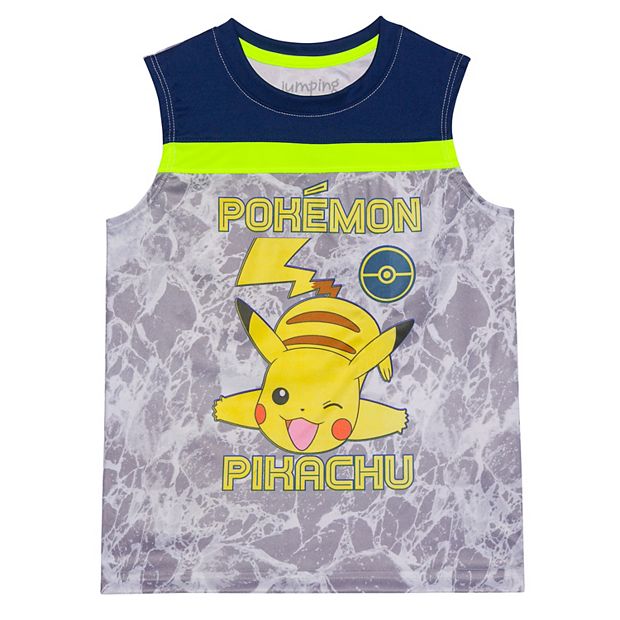 Boys 4 12 Jumping Beans Pokemon Pikachu Active Muscle Tank Top