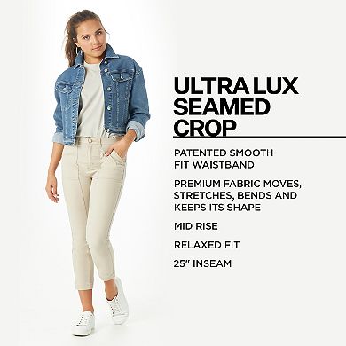 Women's Lee® Ultra Lux Utility Seamed Crop Pants