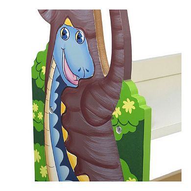 Dinosaur Kingdom 3-Shelf Bookcase Floor Decor