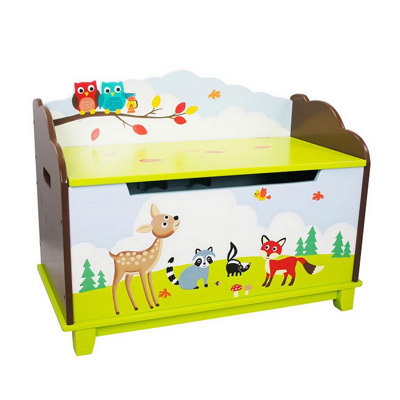 Enchanted Woodland Toy Chest, Multicolor