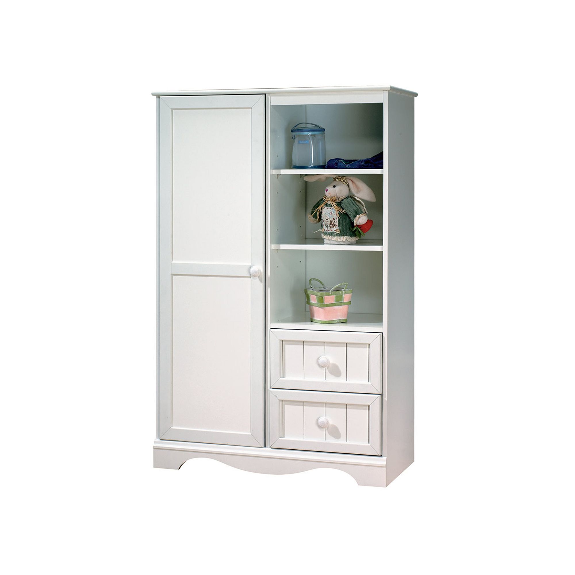South Shore Savannah Chest, White