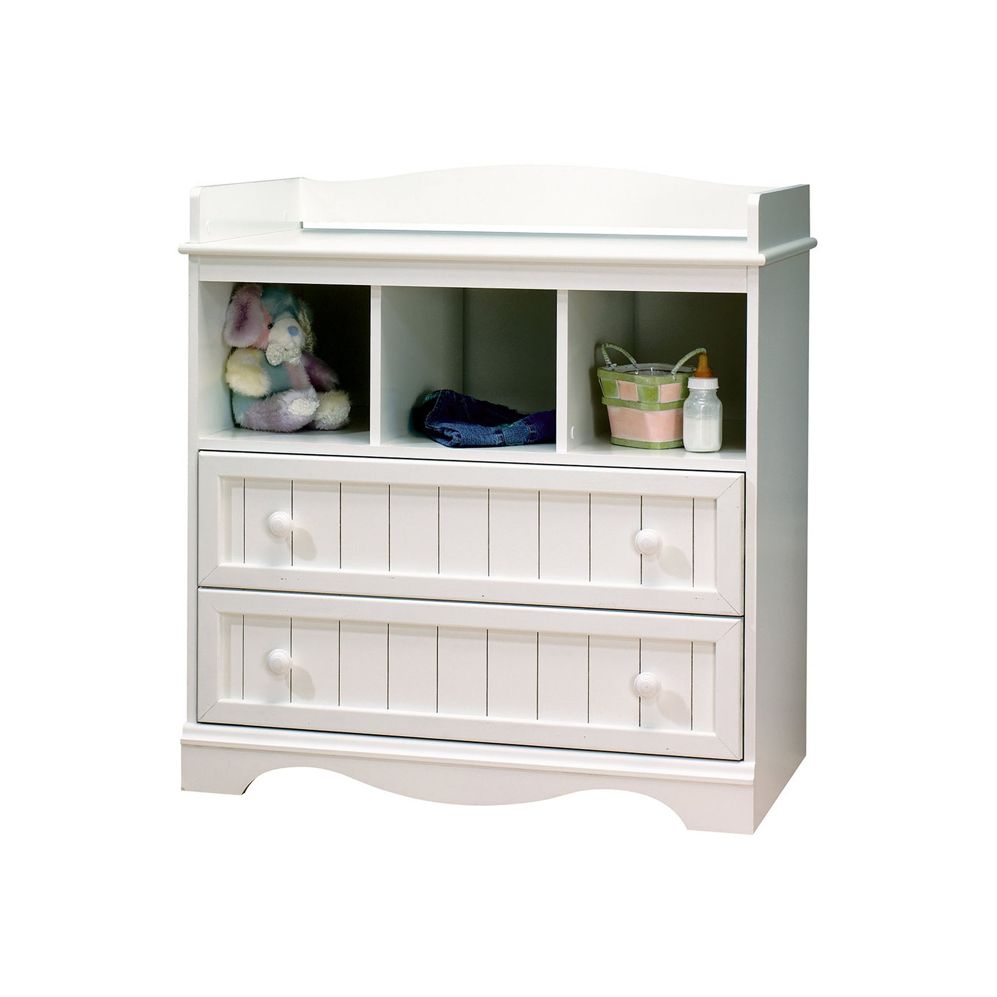 South Shore Savannah Changing Table, White