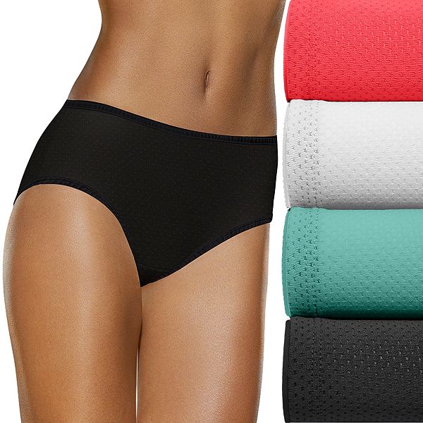 Fruit of the Loom 5-pack Breathable Micro Mesh Low Rise Briefs 5DBKLRB
