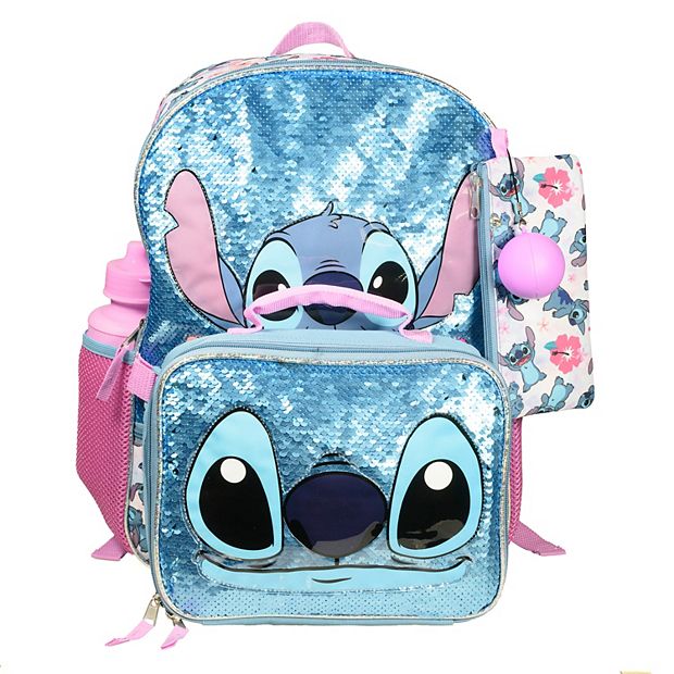 Lilo Stitch Stitch Backpack School Bag Three-piece Set