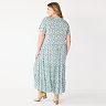 Plus Size Sonoma Goods For Life® Tired Maxi Dress