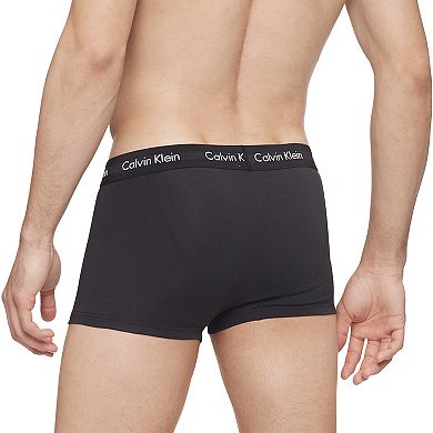 Men's Calvin Klein 3-pack Cotton Stretch Low-Rise Trunks