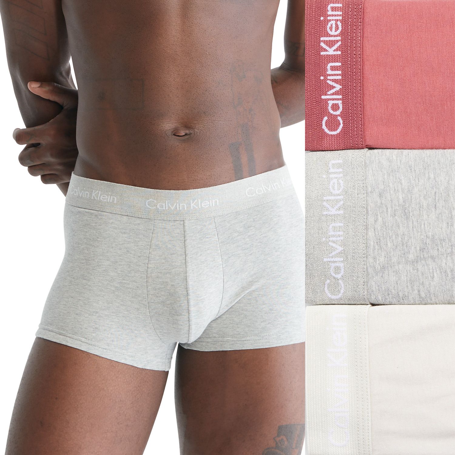 calvin klein low rise 3 pack m