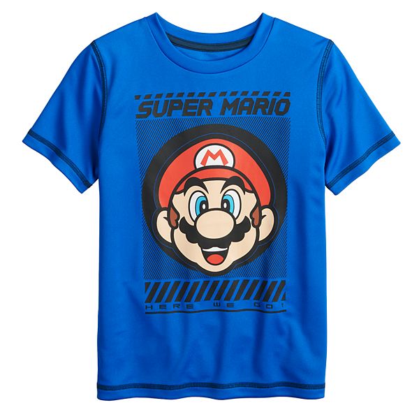 Boys 4-12 Jumping Beans® Nintendo Mario Active Graphic Tee