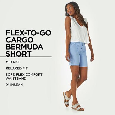 Women's Lee Flex-To-Go Cargo Bermuda Shorts