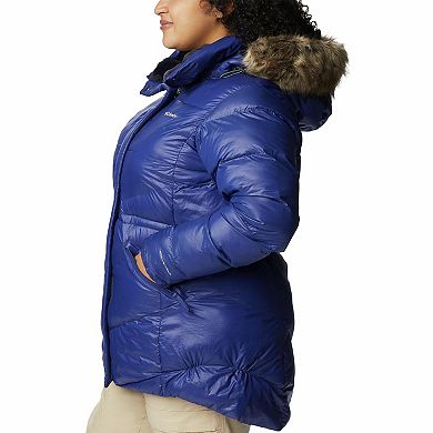 Plus Size Columbia PEAK TO PARK™ II Faux-Fur Hood Insulated Jacket