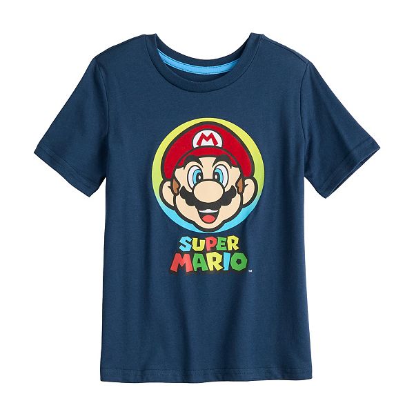 Boys 4-12 Jumping Beans® Super Mario Short Sleeve Vintage Graphic Tee