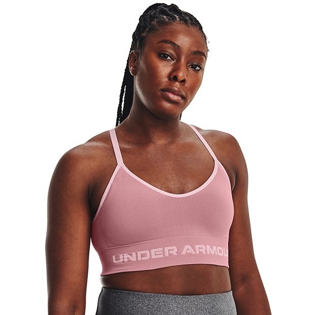 Under Armour Armour Crossback Low Impact Sports Bra Dusty Pink, £6.00