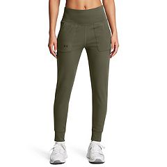 Under Armour Women's HeatGear Armour High Waisted Mesh Ankle Crop -  Graphic, Downpour Gray (044)/Metallic Silver, XX-Large : :  Clothing & Accessories