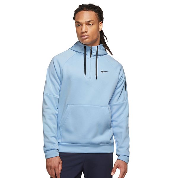 Nike Men's Therma-FIT 1/4 Zip Fitness Soccer Hoodie - Grey – Soccer Corner