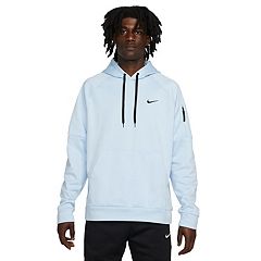 Nike Men's Boise State Broncos Grey Therma-FIT Football Sideline Performance Pullover Hoodie, Small, Gray