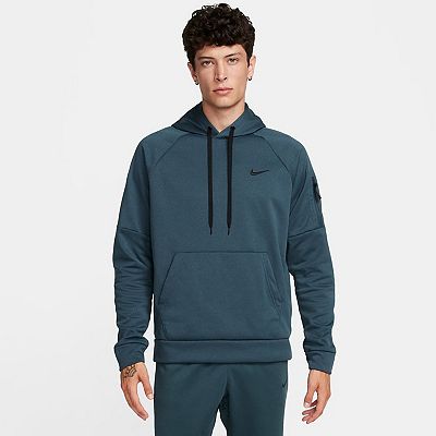 Men s Nike Therma FIT Zip Pocket Pullover Fitness Hoodie